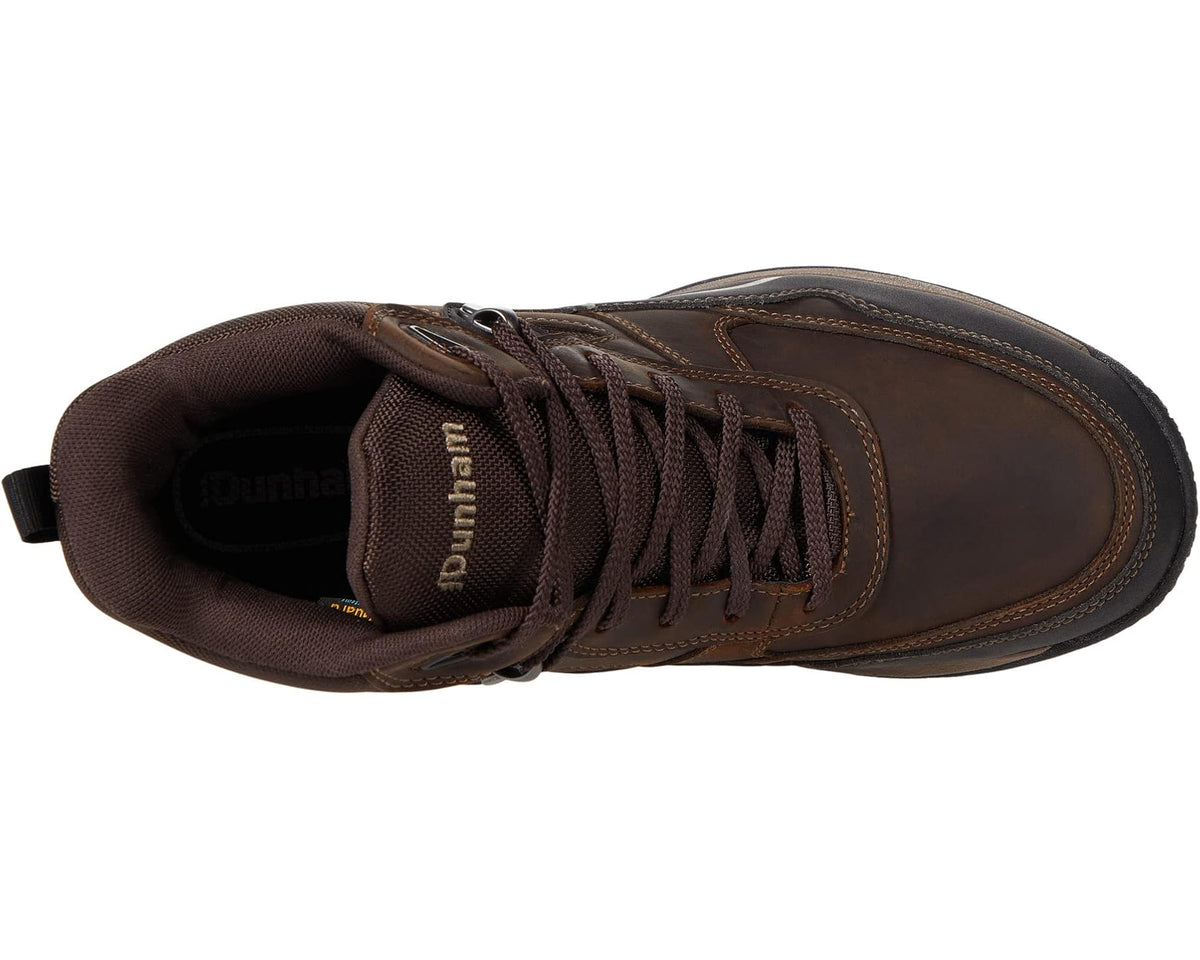 Men's Dunham Cloud Plus Mid II Waterproof Boot Brown Leather