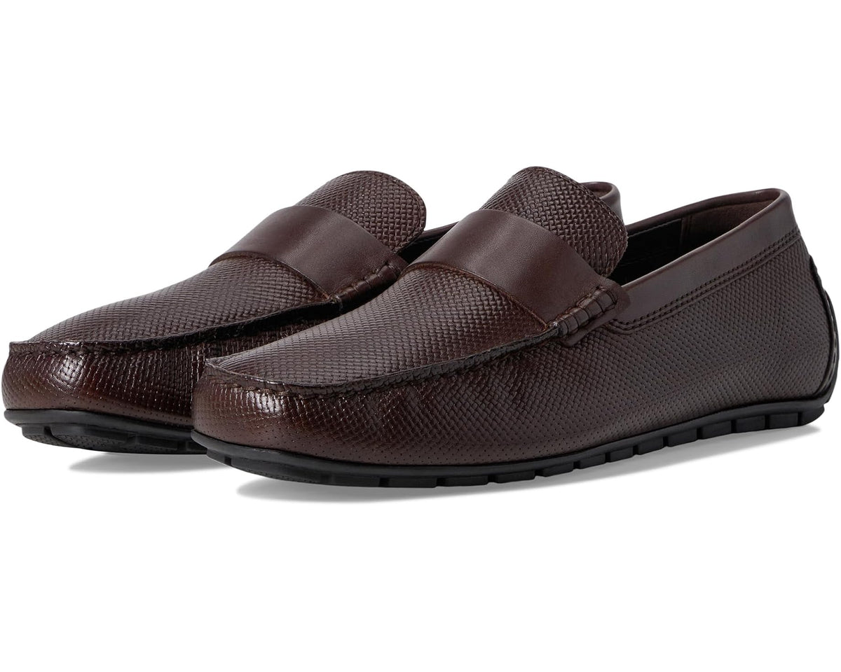 Men's Rockport Tayo Dark Brown Embossed Leather
