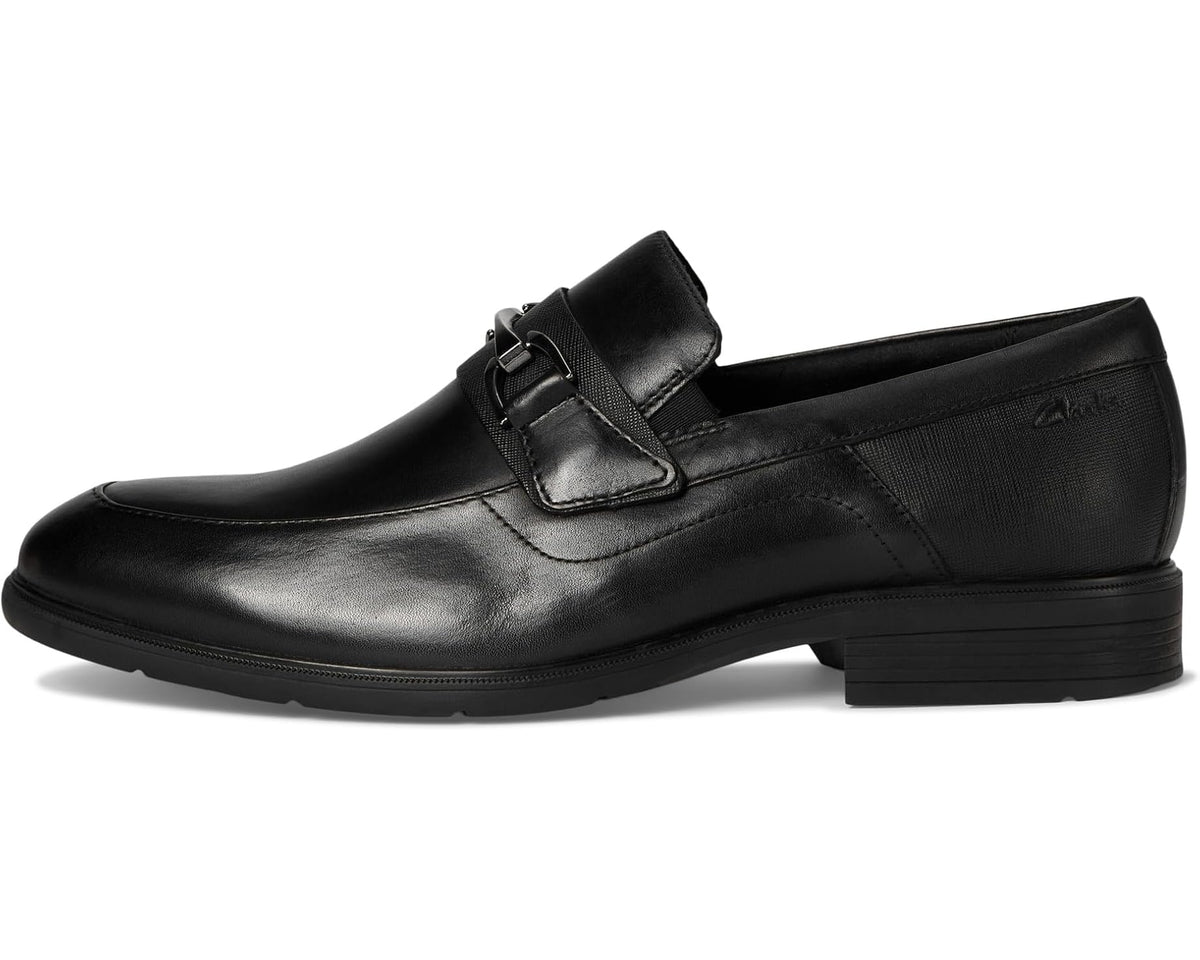 Men's Clarks Steadwell Bit Black Leather