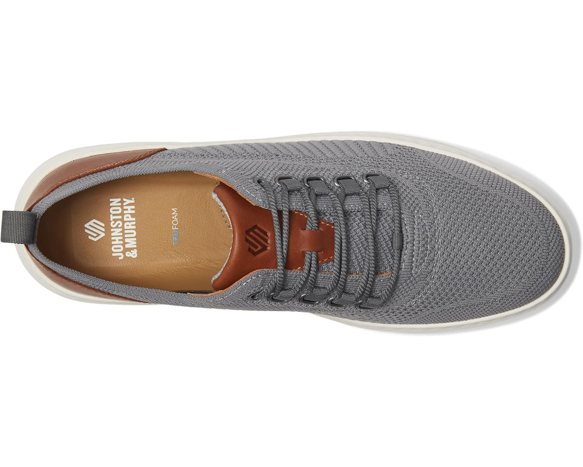 Men's Johnston & Murphy Anders Knit U-Throat Gray