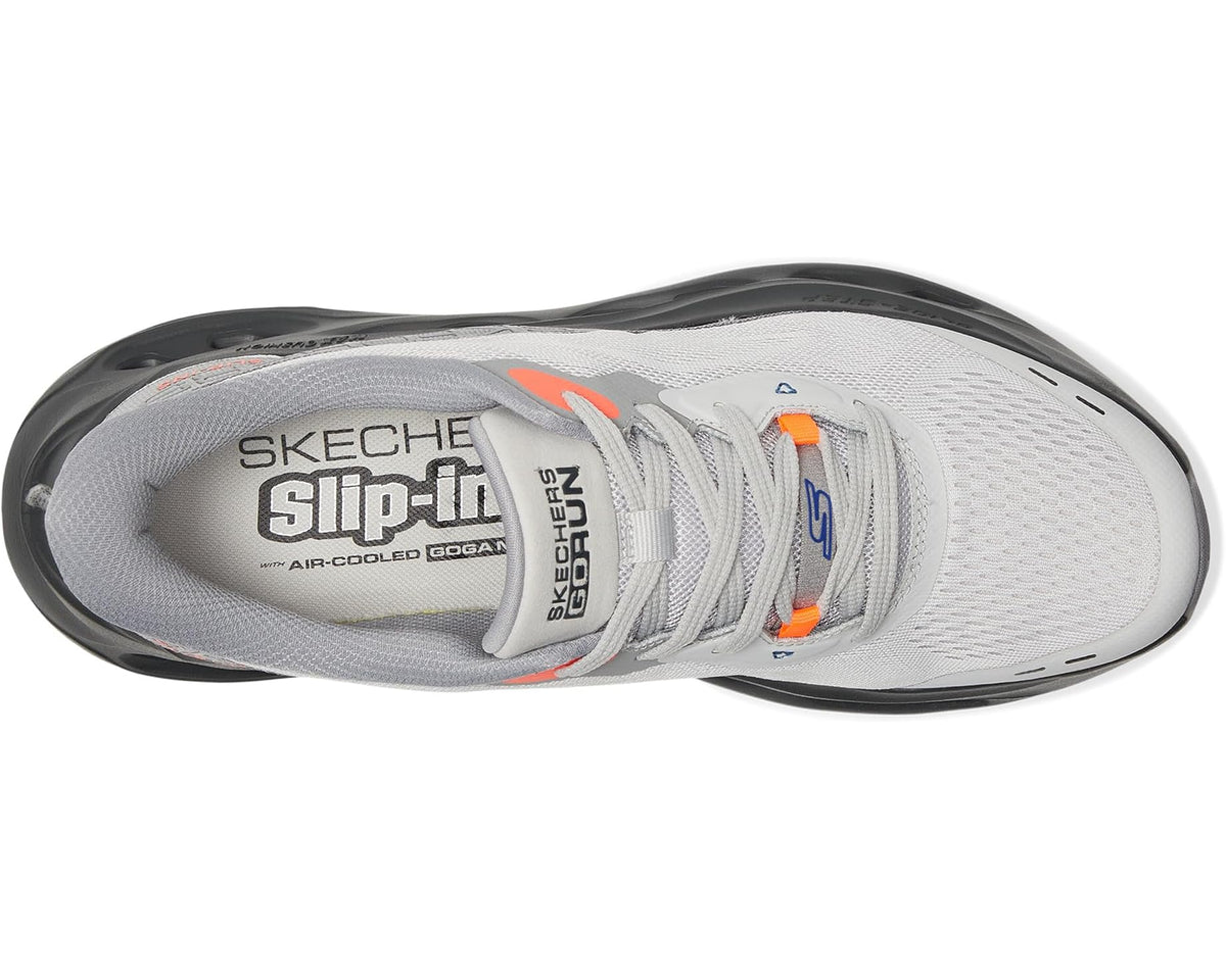 Men's SKECHERS Hands Free Slip-ins Max Cushioning Glide-Step - Advert Sneaker Gray/Black