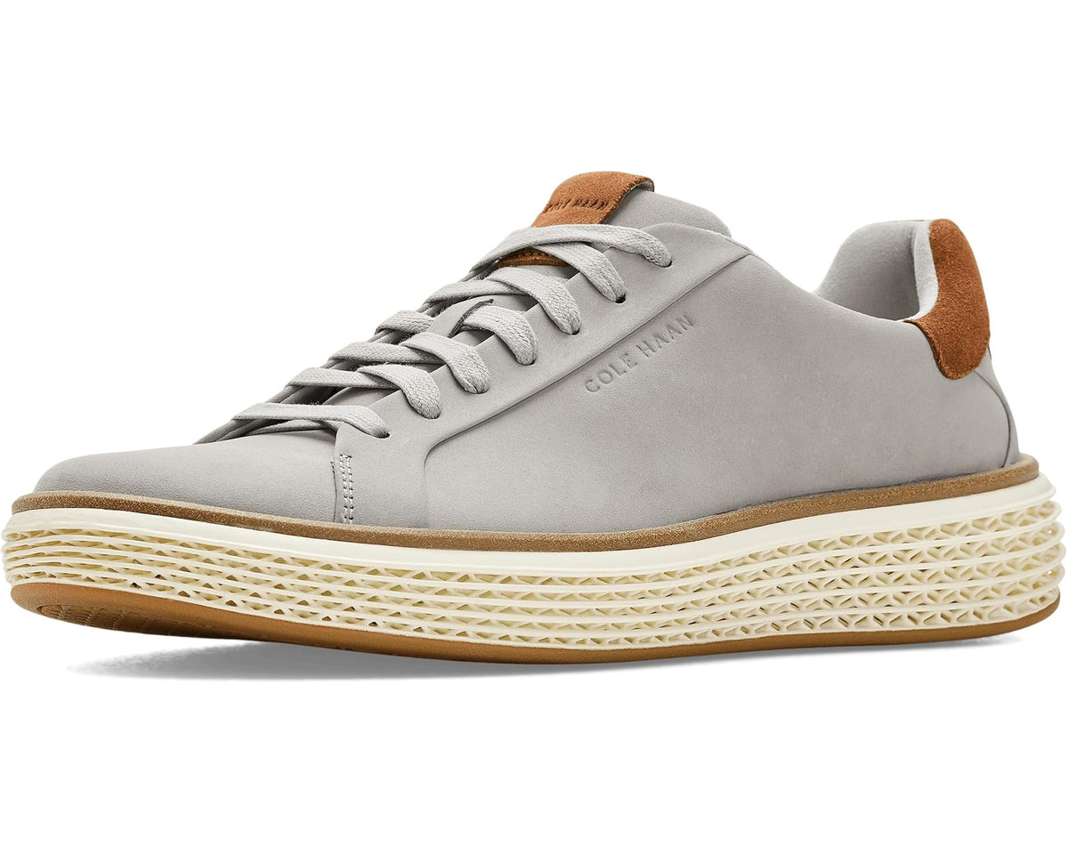 Men's Cole Haan Grandpro Court Skyweave Sneakers Paloma Nubuck/British Tan/Ivory