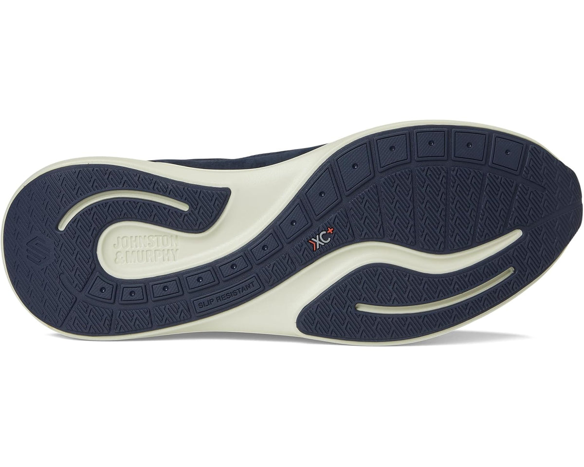 Men's Johnston & Murphy Xc Declan U-throat Navy Waterproof Nubuck