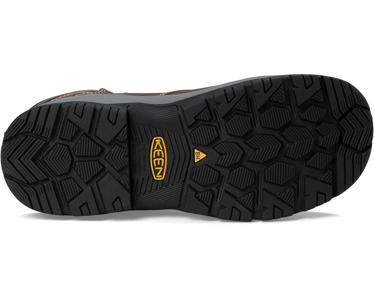 Men's KEEN Utility Evanston 8 Soft Toe Waterproof Insulated 600G Bison/Black