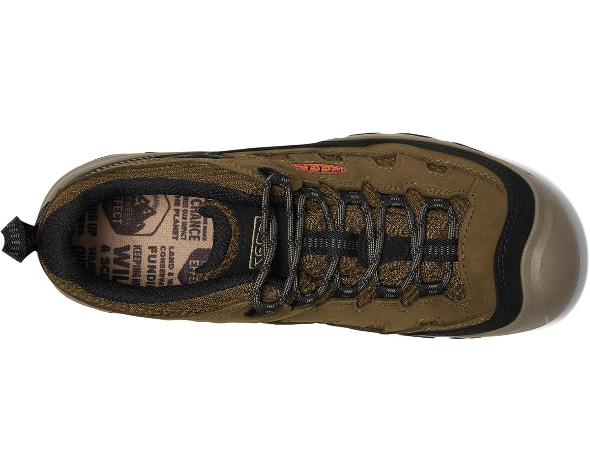 Men's KEEN Targhee IV Vent Dark Olive/Gold Flame