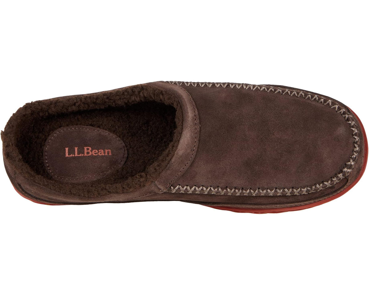 Men's L.L.Bean Mountain Slipper Scuff Bean Boot Brown