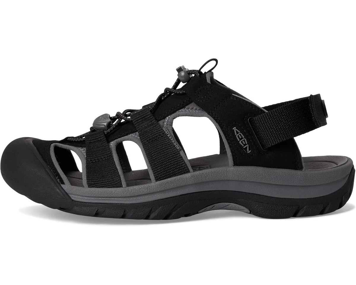 Men's KEEN Rapids H2 Black/Steel Grey