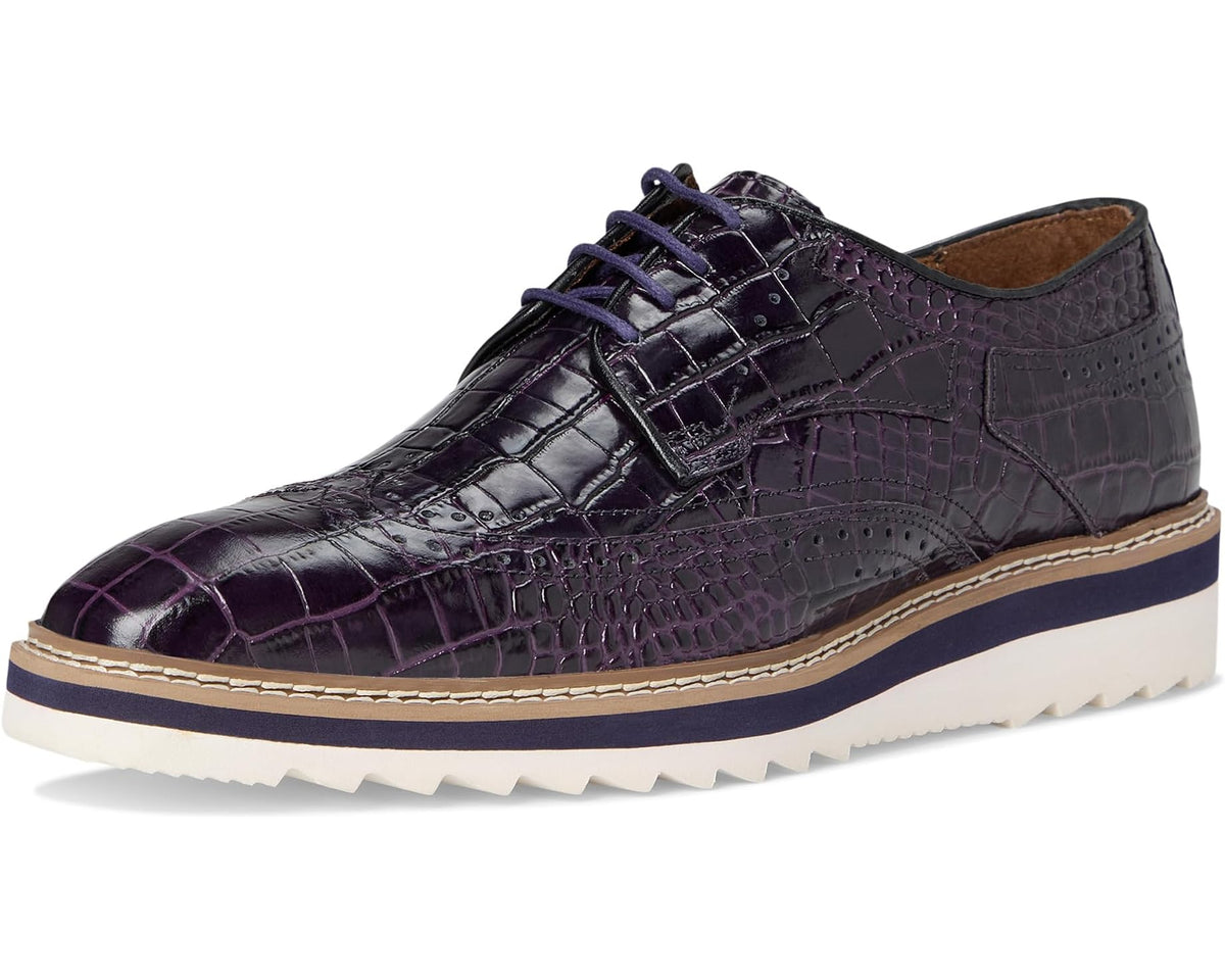 Men's Stacy Adams Alario Wingtip Oxford Purple