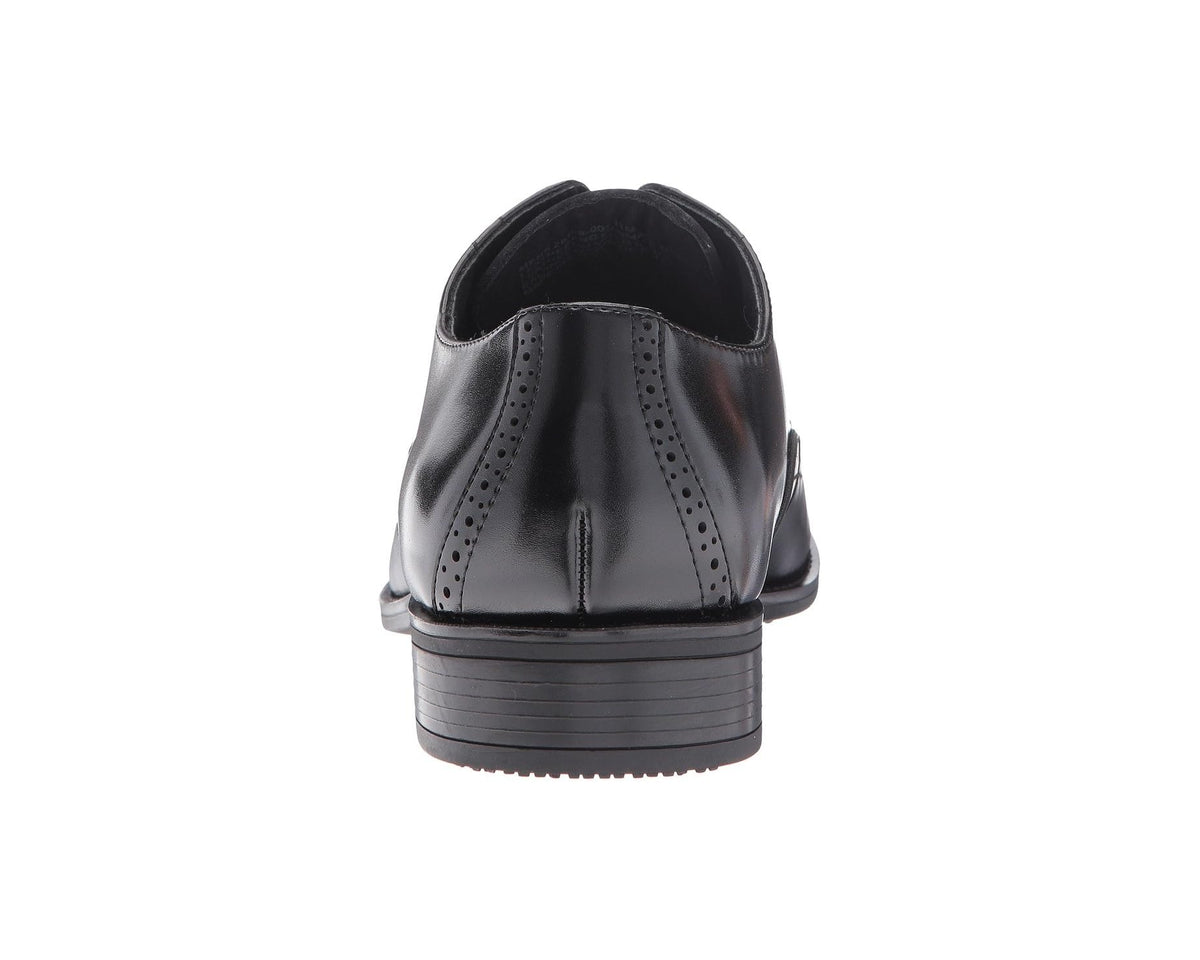Men's Stacy Adams Abbott Slip Resistant Cap Toe Oxford Black