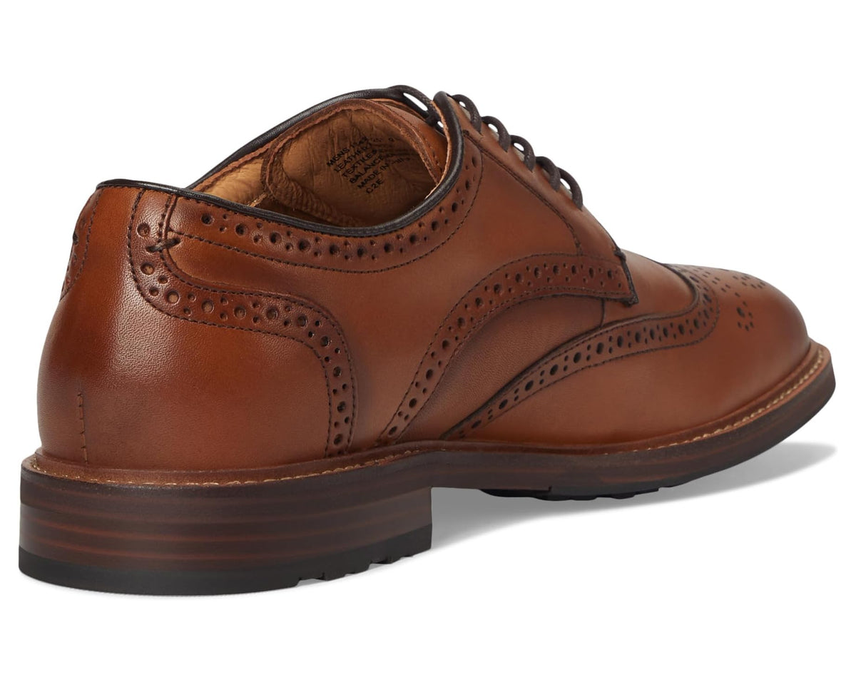 Men's Florsheim Anthem Wing Tip Oxford Saddle Tan