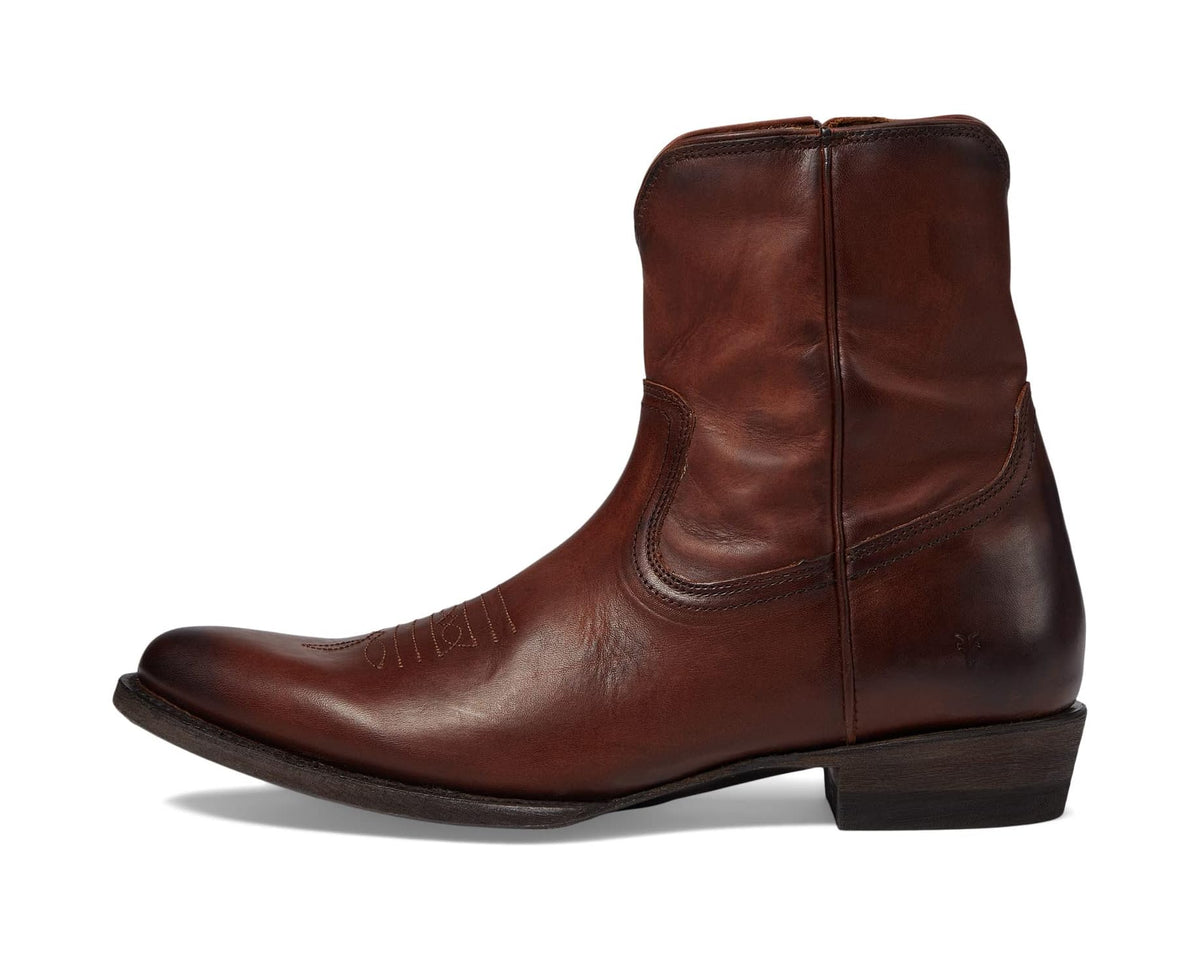 Men's Frye Austin Inside Zip Cognac