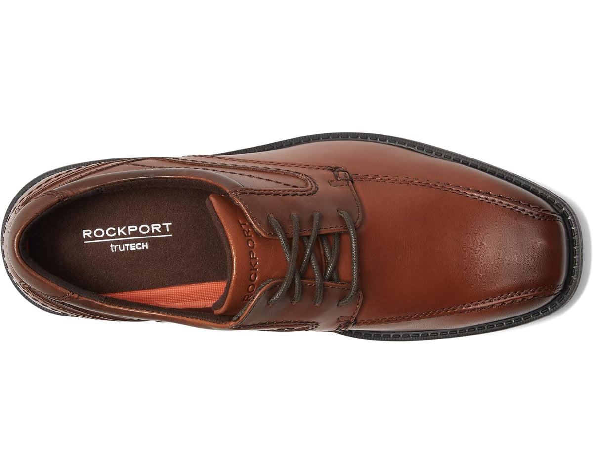 Men's Rockport Style Leader 2 Bike Toe Oxford New Brown Gradient 1