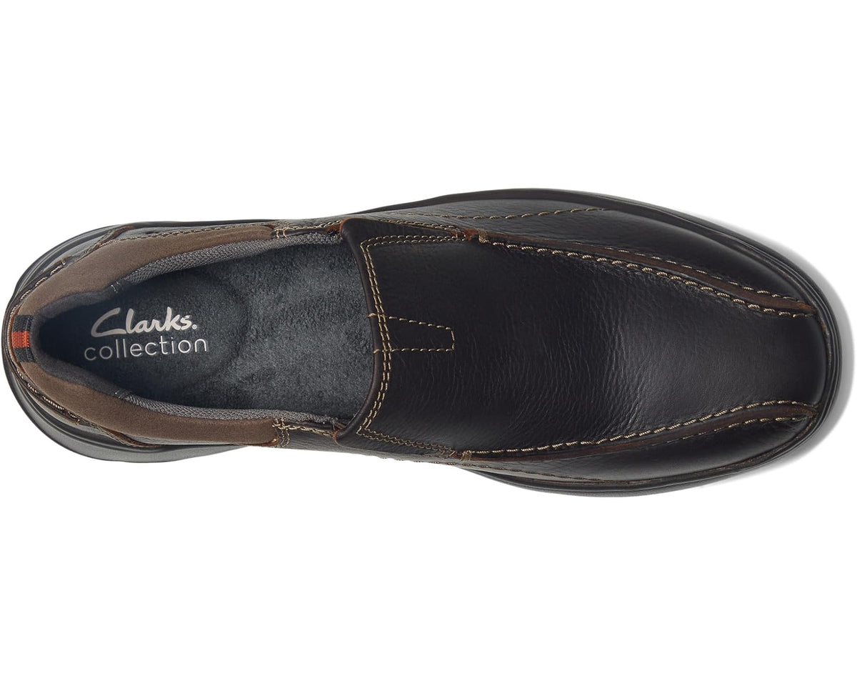 Men's Clarks Cotrell Step Brown Oily Leather