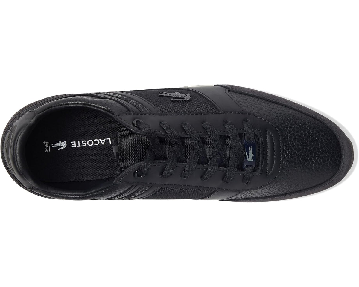 Men's Lacoste Menerva Sport Sneakers Black/White