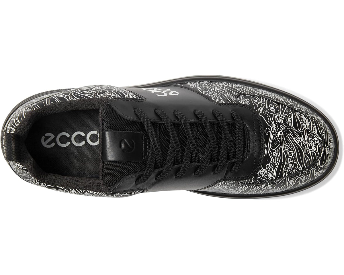 Men's ECCO Golf Street 720 DS GORE-TEX Waterproof Golf Shoe Black