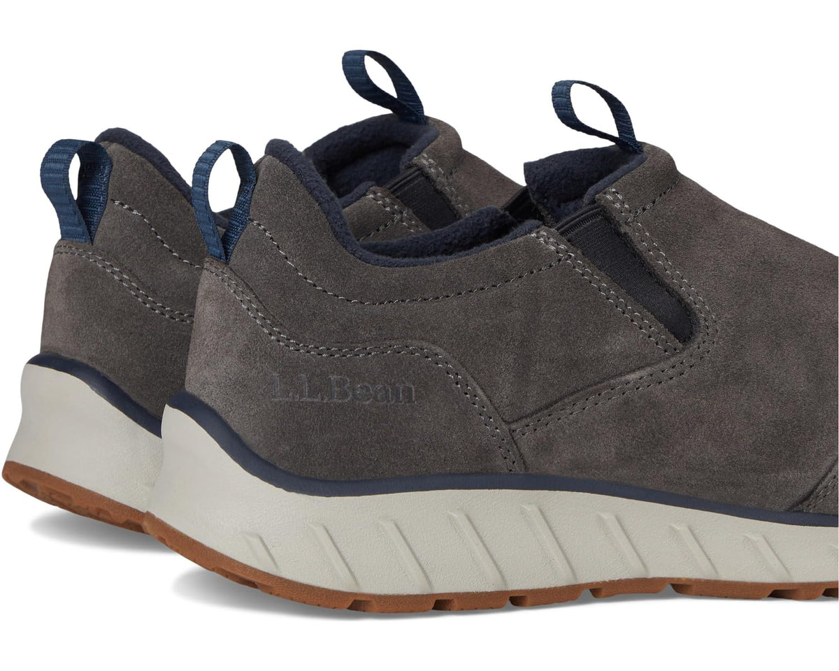 Men's L.L.Bean Snow Sneaker 5 Low Waterproof Insulated Slip-On Graphite