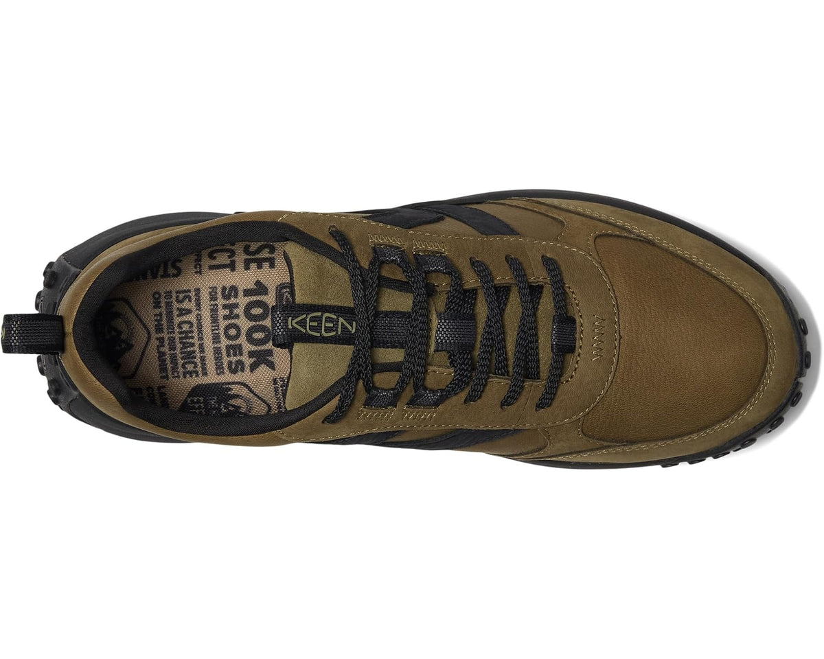 Men's KEEN KS86 Lea Dark Olive/Black