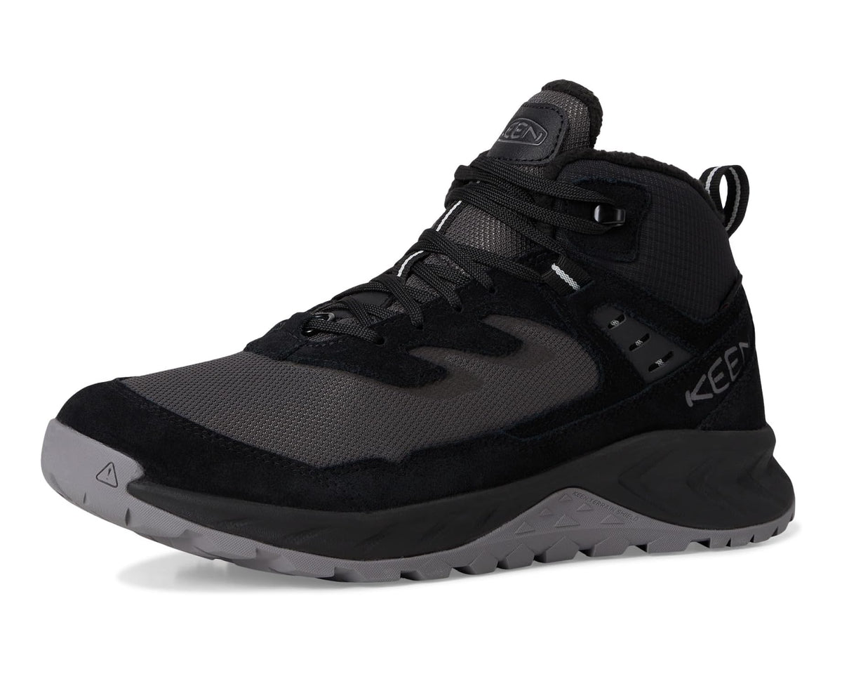 Men's KEEN Hightrail Polar Hiking Boots Black/Steel Grey