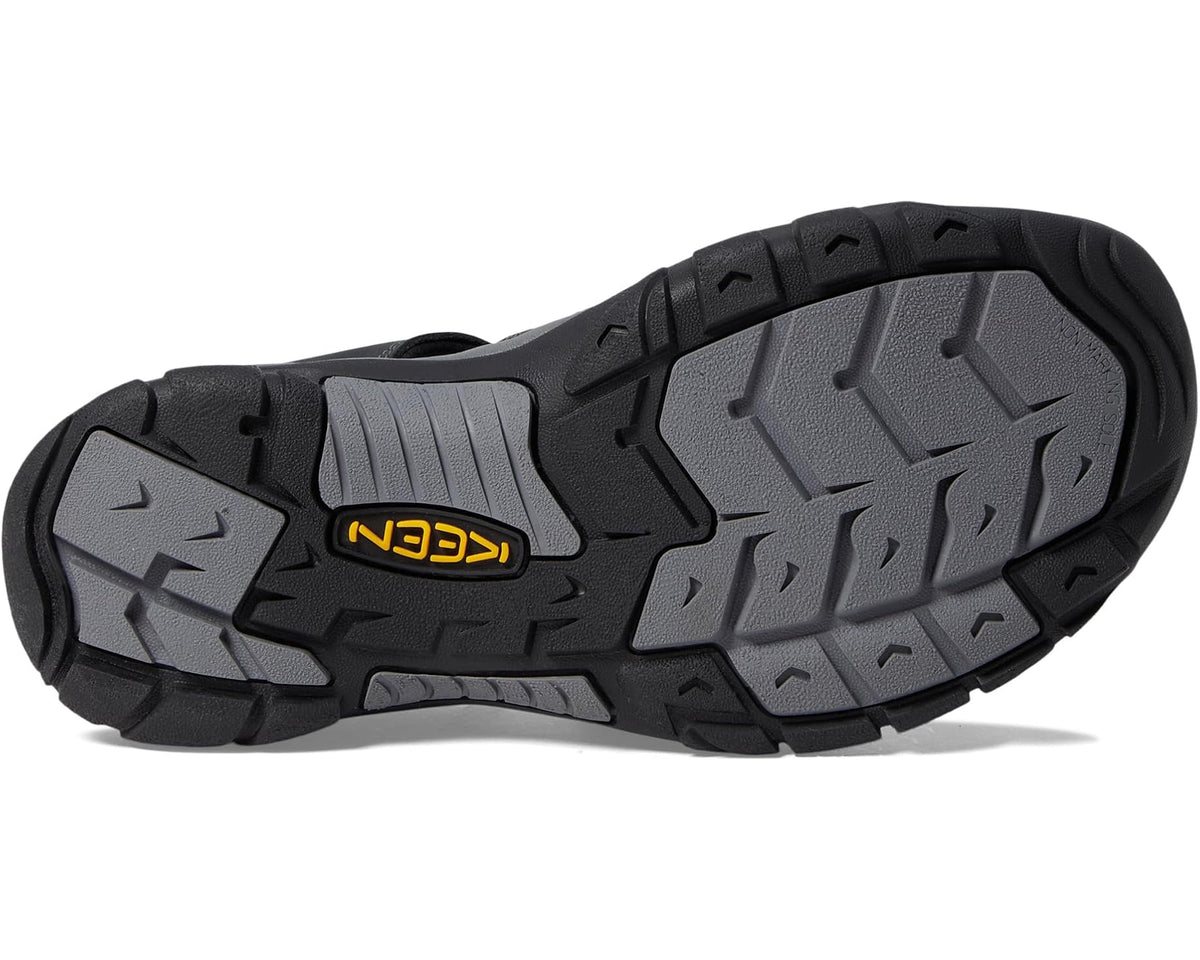 Men's KEEN Newport Black/Steel Grey