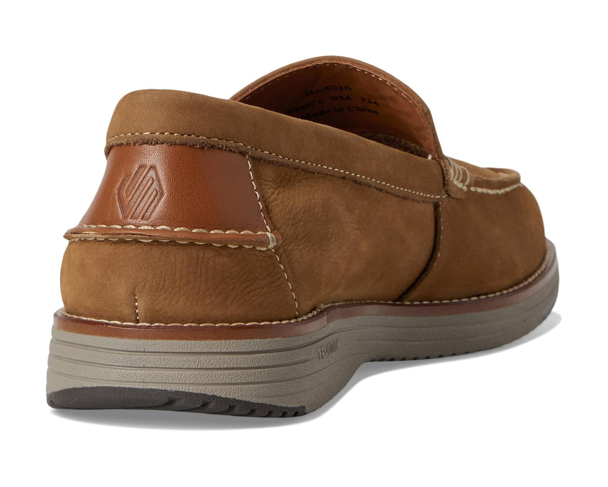 Men's Johnston & Murphy Upton Perfed Venetian Snuff Nubuck