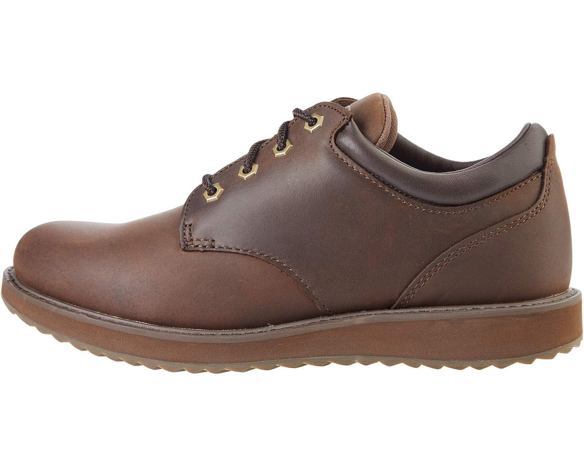 Men's L.L.Bean Stonington Oxford Shoes Plain Toe Deepest Brown