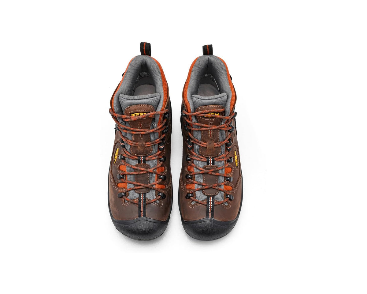 Men's KEEN Utility Pittsburgh Energy 6 Waterproof (Soft Toe) Cascade Brown/Black