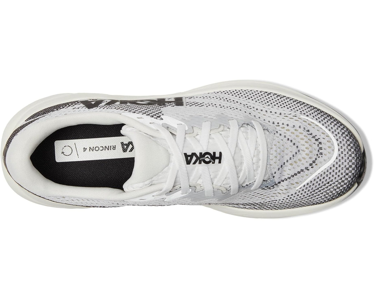 Men's Hoka Rincon 4 White/Black