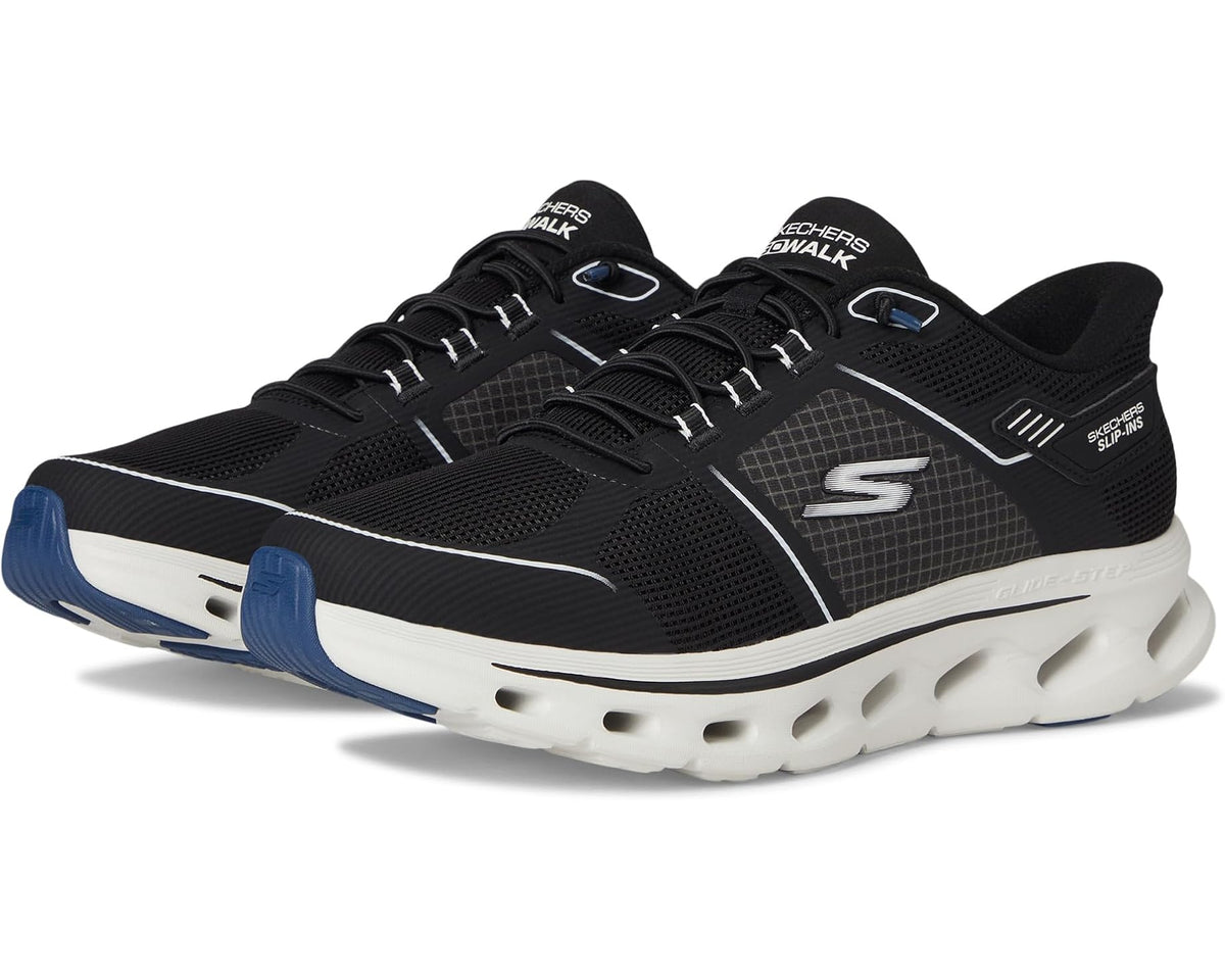 Men's SKECHERS Performance Hands Free Slip-ins Go Walk Glide-Step 2.0 - Zalor Sneaker Black/White
