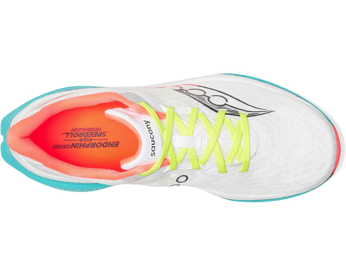 Men's Saucony Endorphin Speed 5 White/Mutant