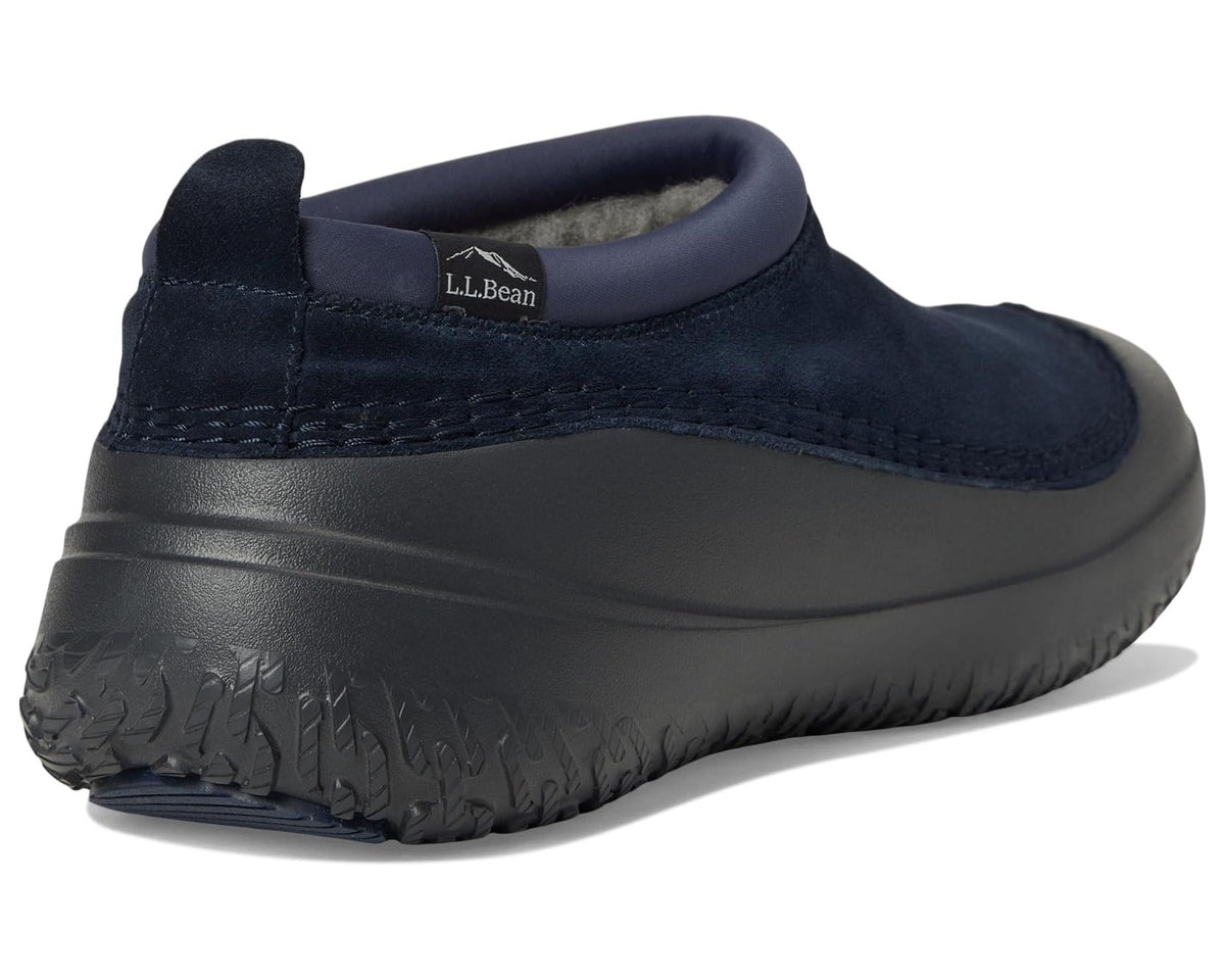 Men's L.L.Bean Wicked Good Max Slippers Carbon Navy/Black