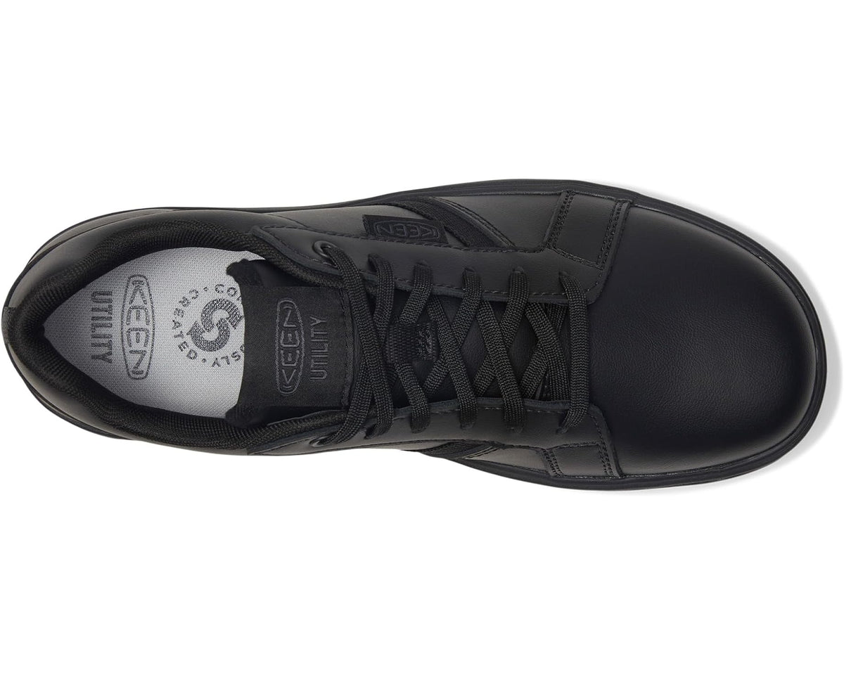 Men's KEEN Utility WTX Kenton Work Shoe (Soft Toe) Black/Black