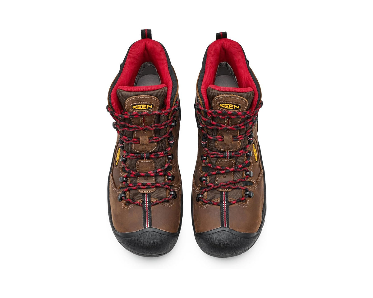 Men's KEEN Utility Pittsburgh Energy 6 Waterproof (Comp Toe) Bison/Black