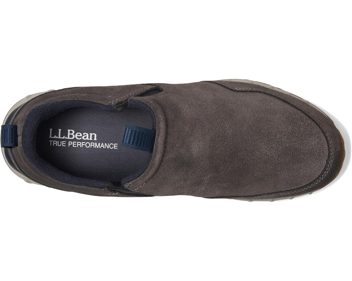 Men's L.L.Bean Snow Sneaker 5 Low Waterproof Insulated Slip-On Graphite