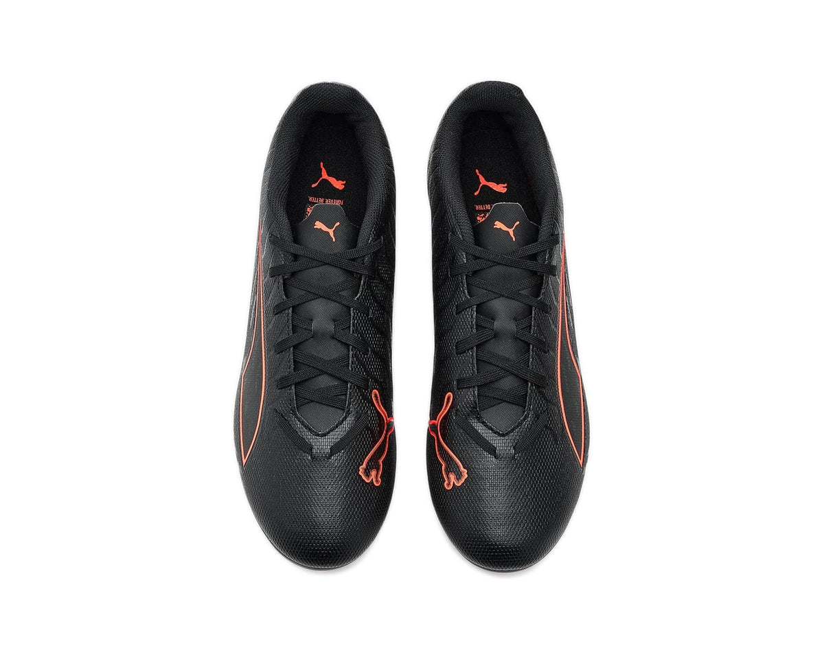 Men's PUMA Ultra 6 Play Firm, Artificial Ground Soccer Cleats Black/Red