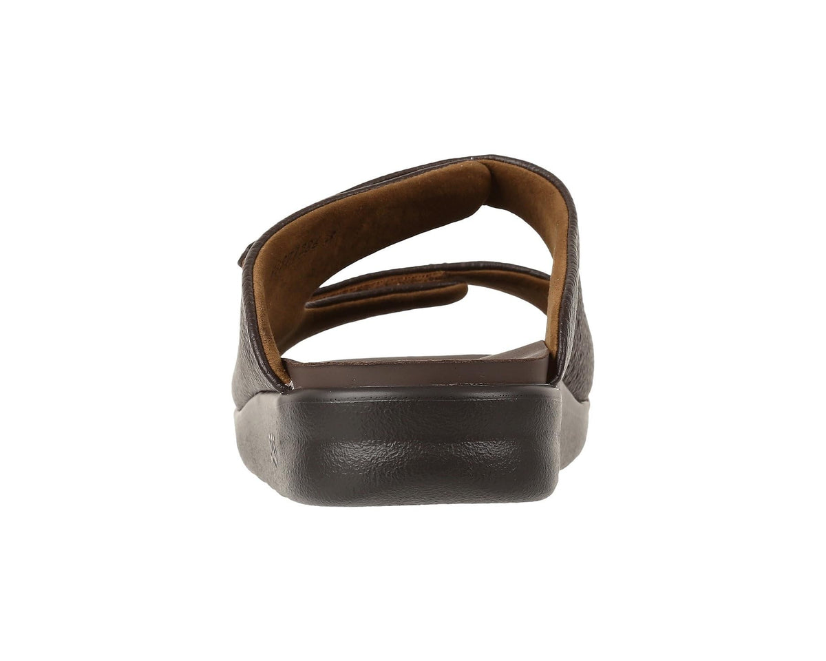 Men's SAS Encore Adjustable Comfort Slide Sandal Brown