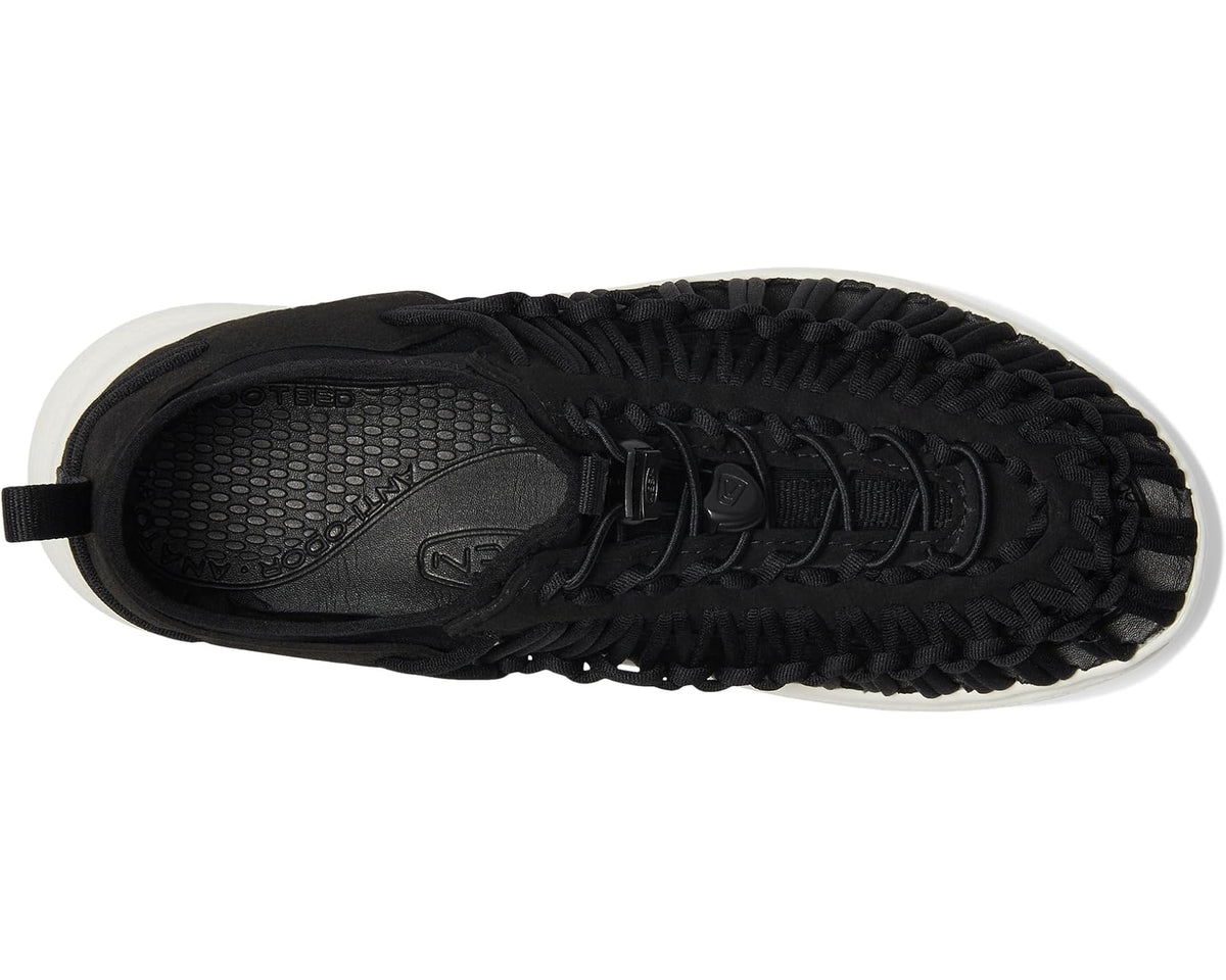 Men's KEEN Uneek O3 Black/Star White
