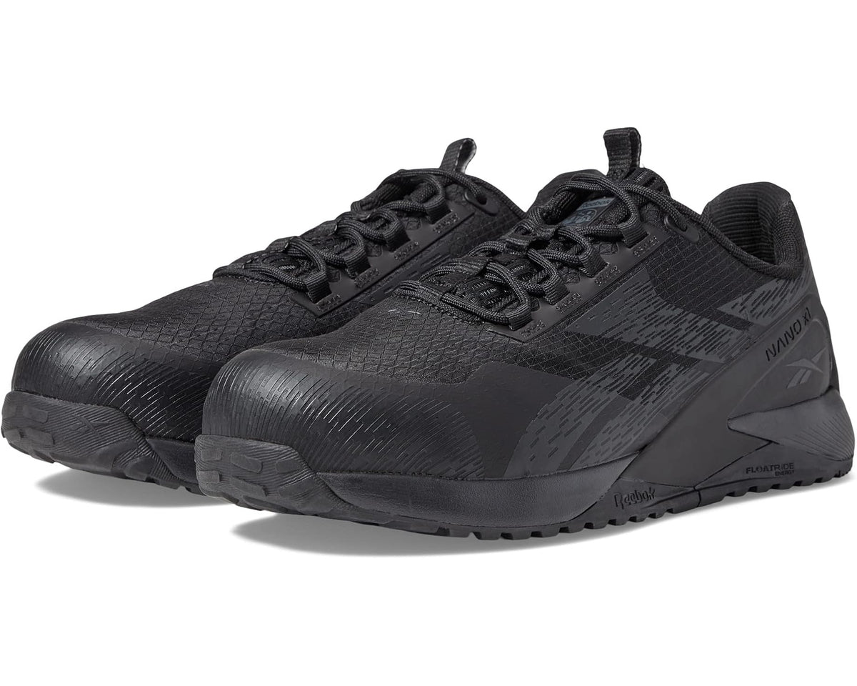 Men's Reebok Work Nano X1 Adventure Work EH Comp Toe Black