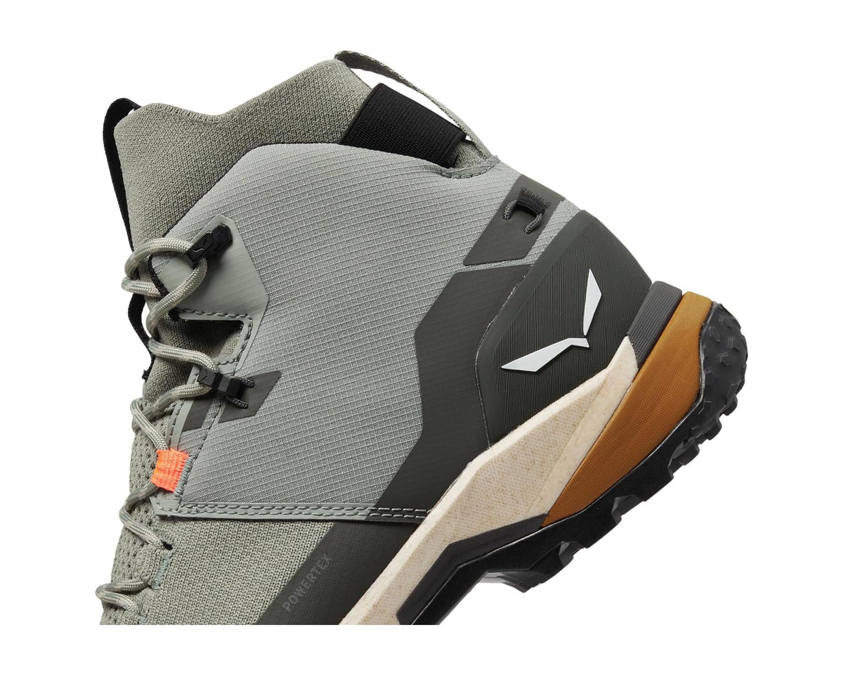 Men's SALEWA Puez Knit Mid PTX Shadow/Dark Olive