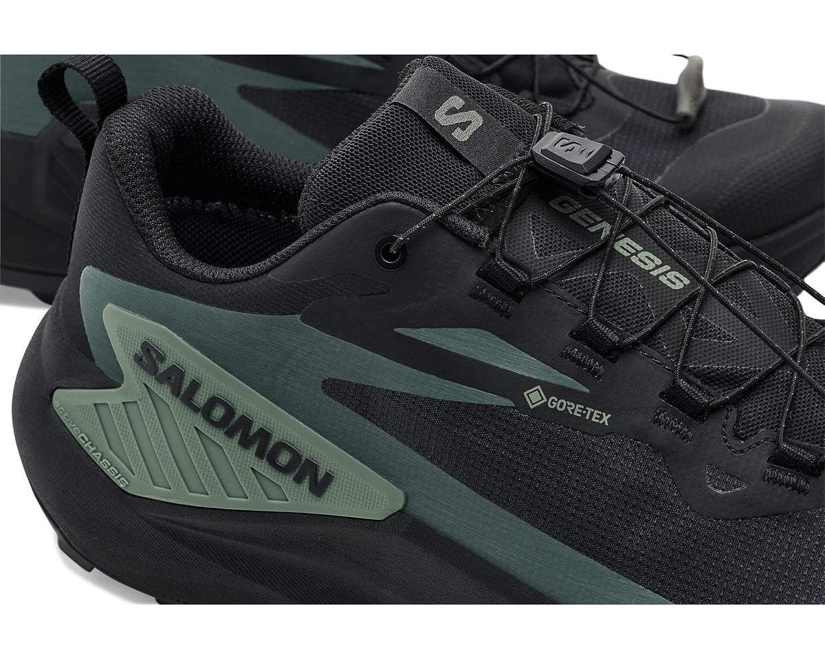 Men's Salomon Genesis Black/Agave Green/Urban Chic