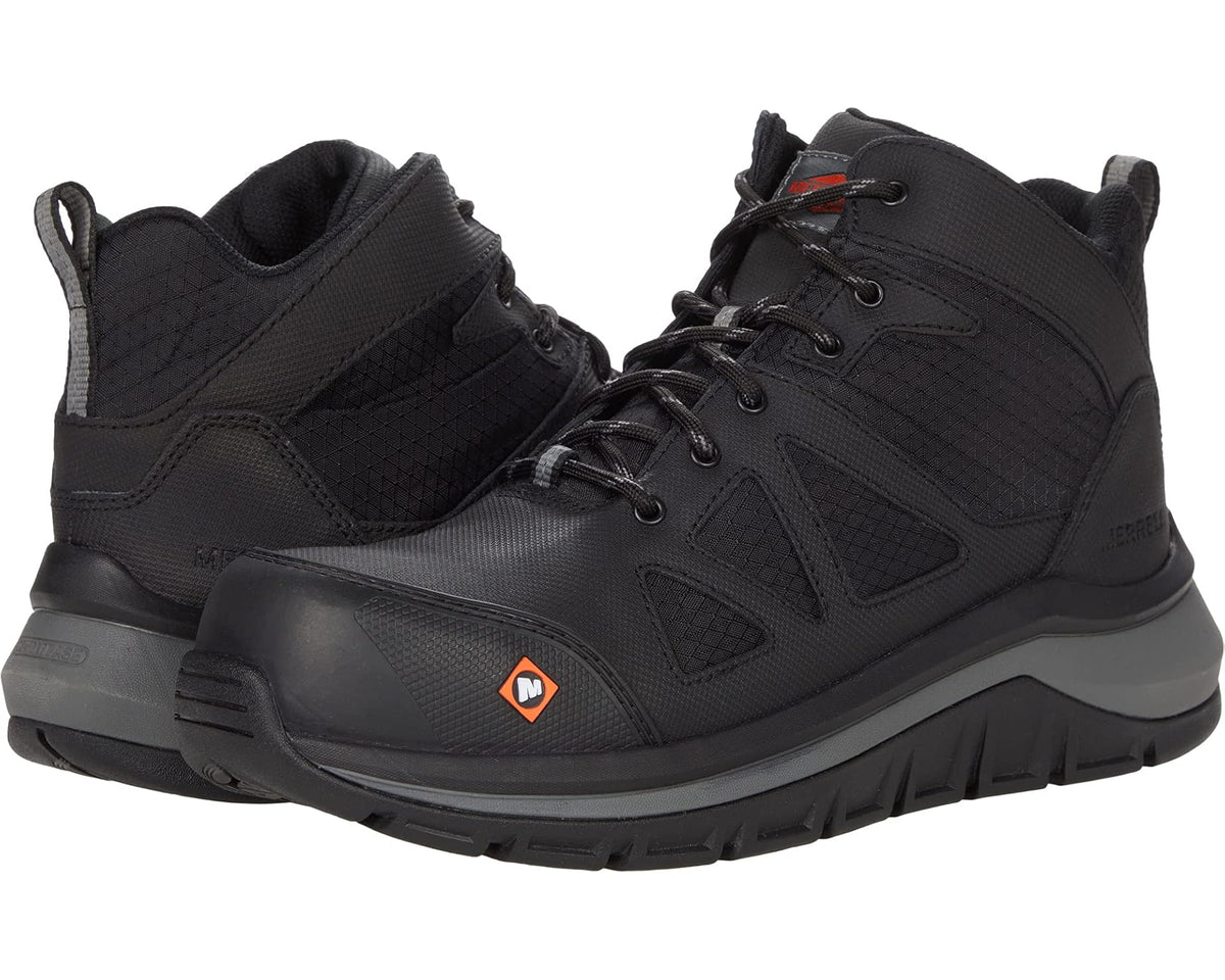Unisex Merrell Work Fullbench Speed Mid CF Black