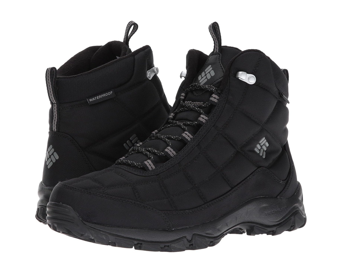 Men's Columbia Firecamp Boots Black/City Grey 1