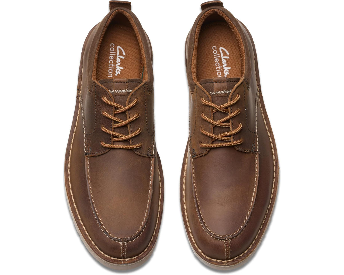 Men's Clarks Eastridge Moc Beeswax Leather