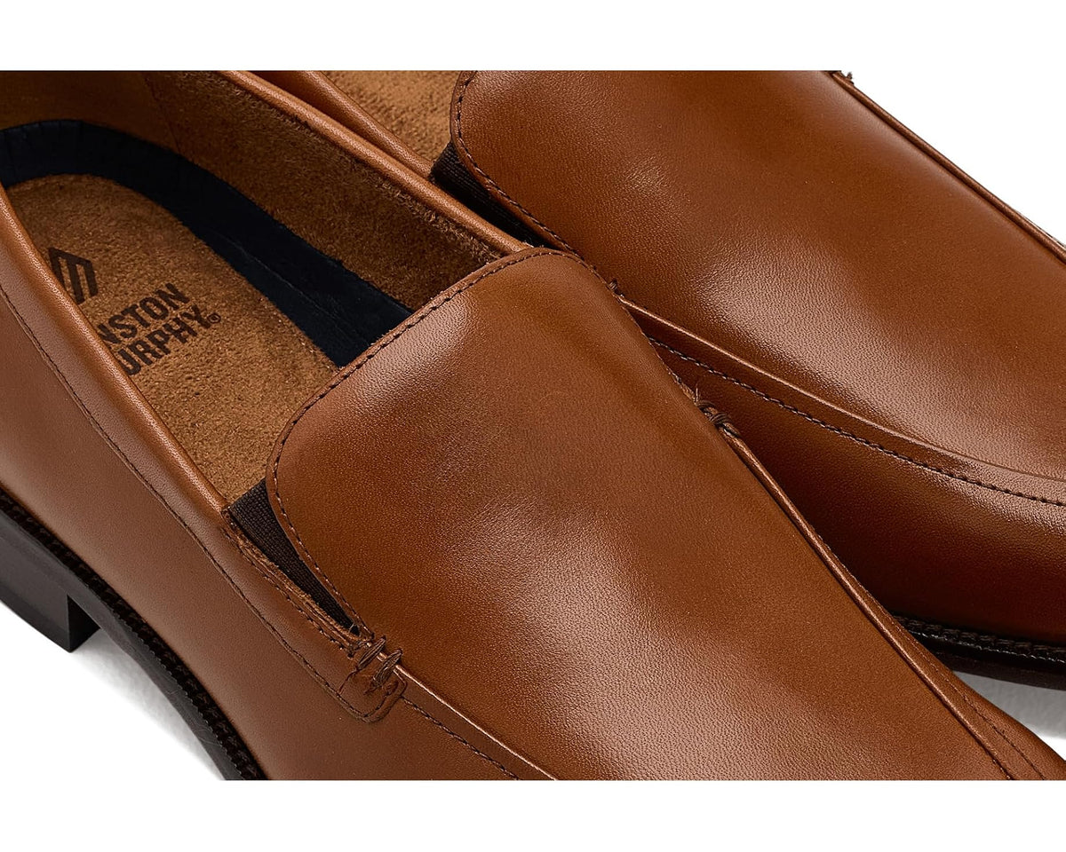 Men's Johnston & Murphy Burke Venetian Loafer Brown Full Grain