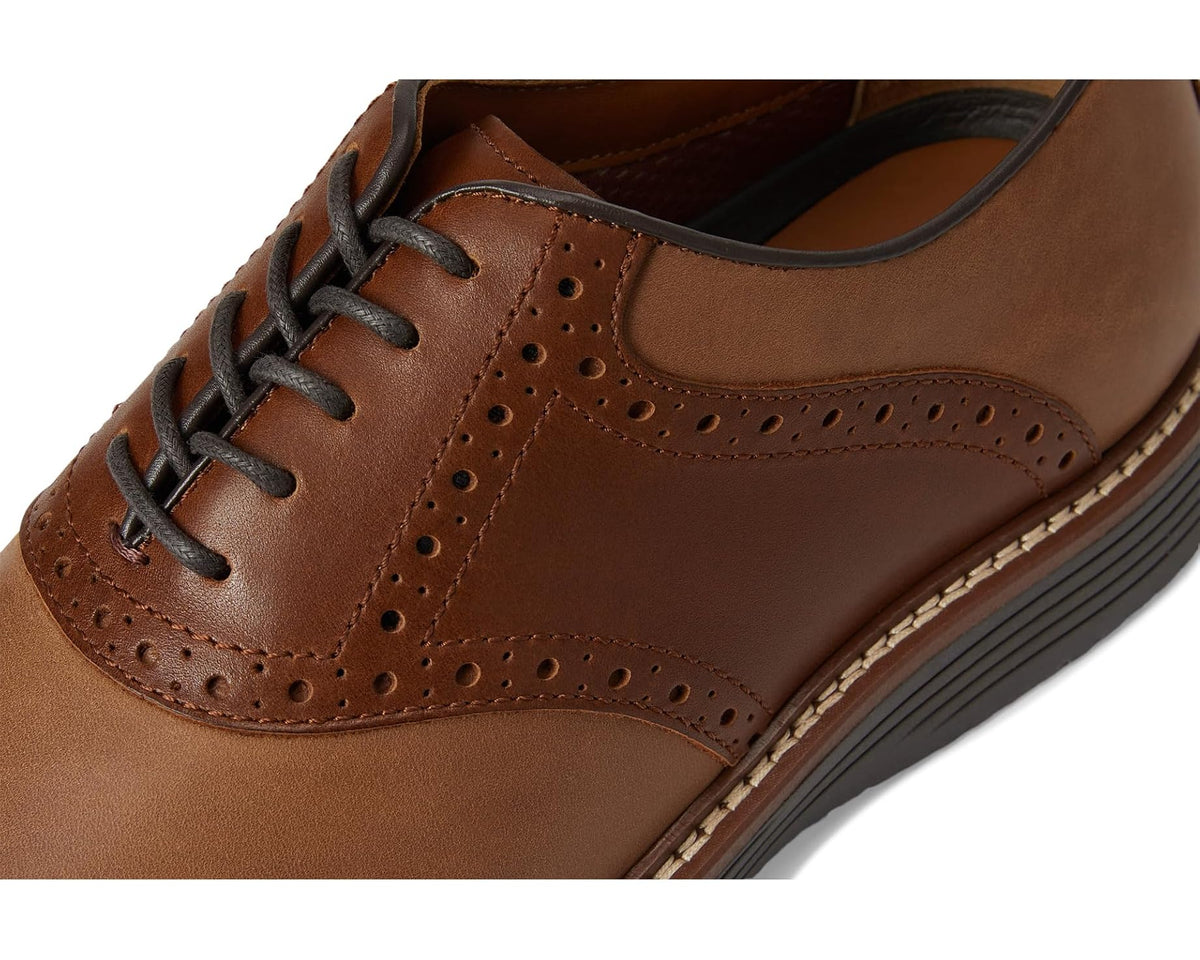 Men's Johnston & Murphy Upton Saddle Tan Oiled/Tan Full Grain