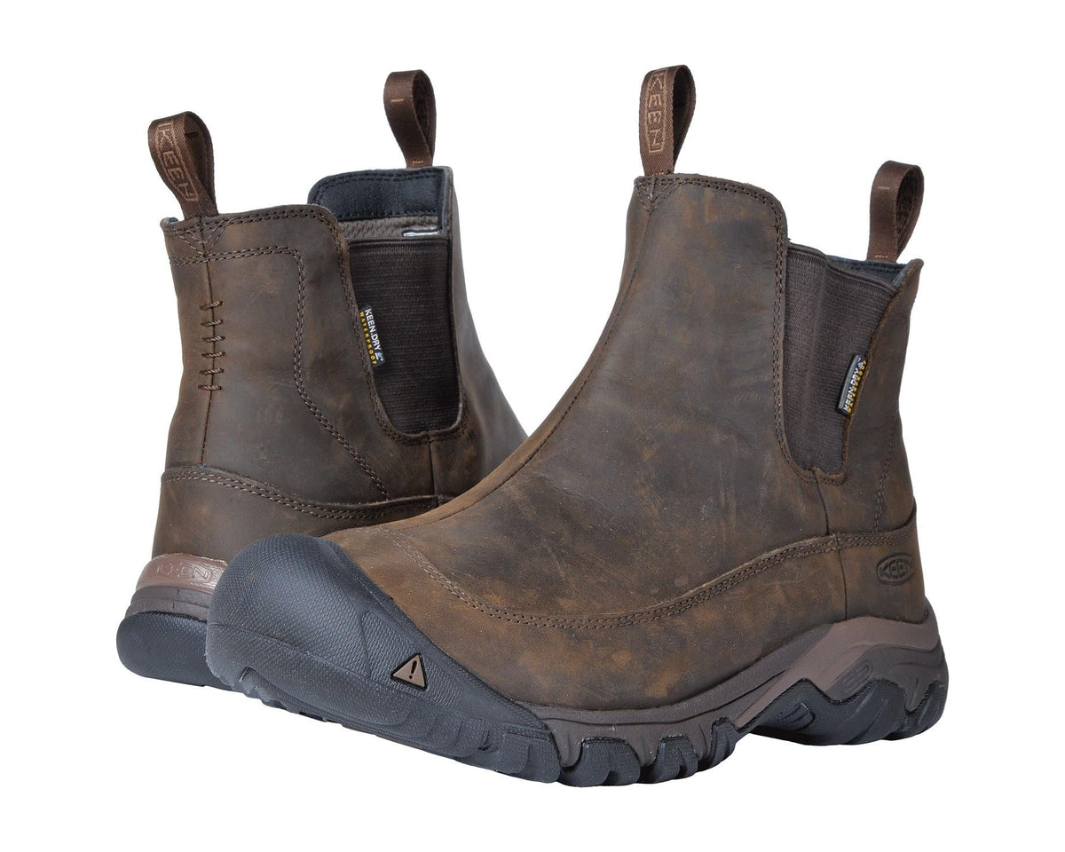 Men's KEEN Anchorage Boots III Waterproof Dark Earth/Mulch