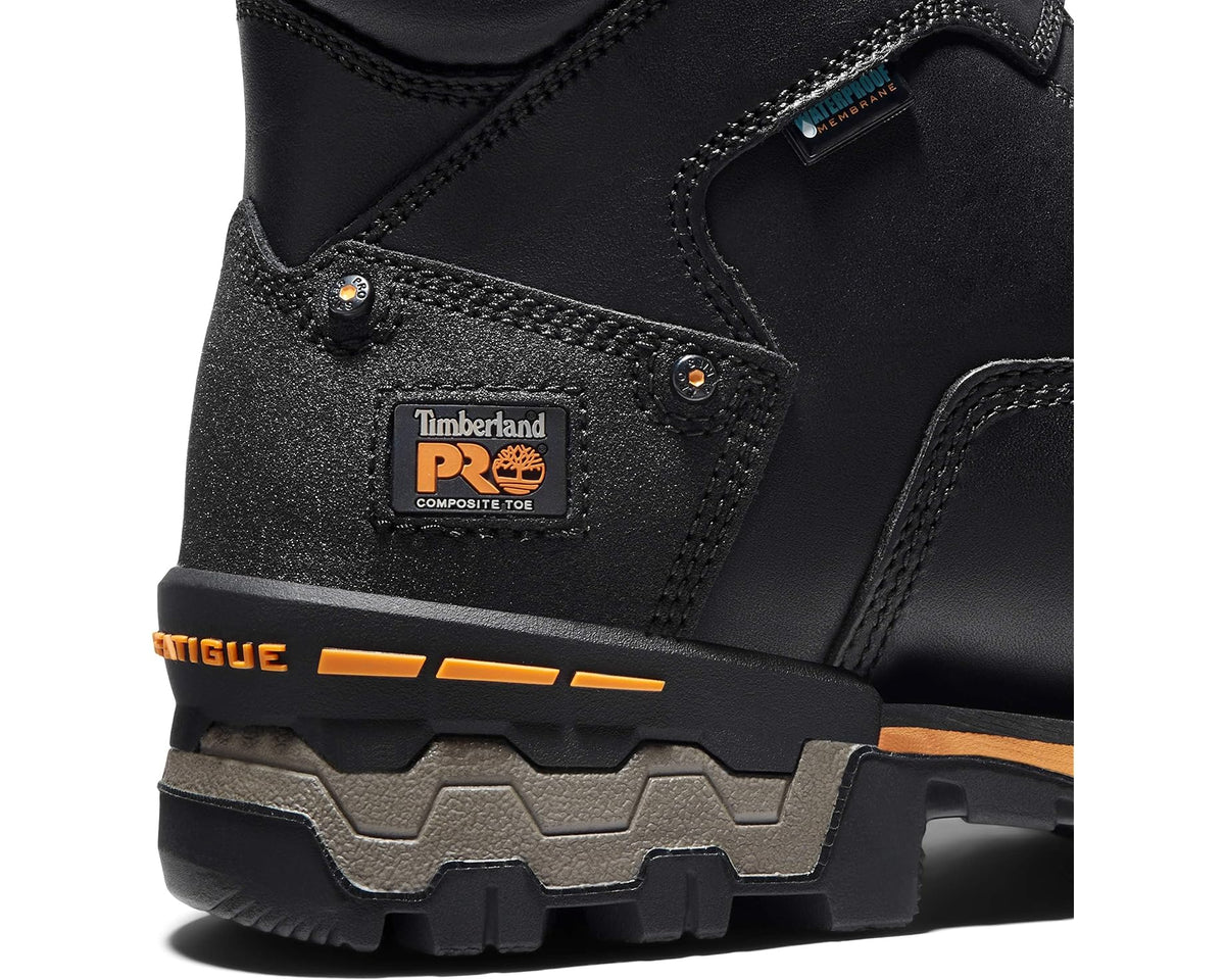 Men's Timberland PRO Boondock 6 Composite Safety Toe Waterproof Black-2024 NEW